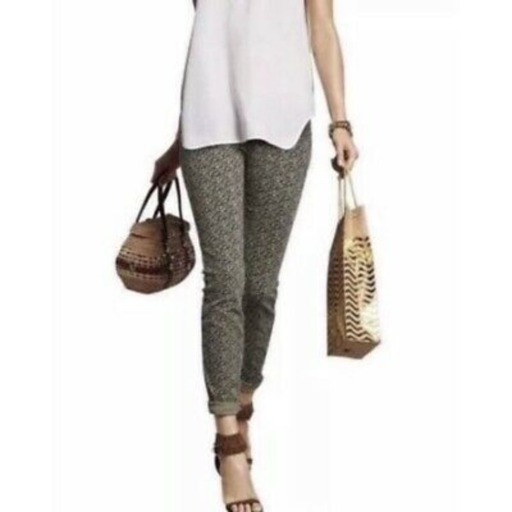 CAbi Ditsy Printed Skinny Jeans 2 Style 5083